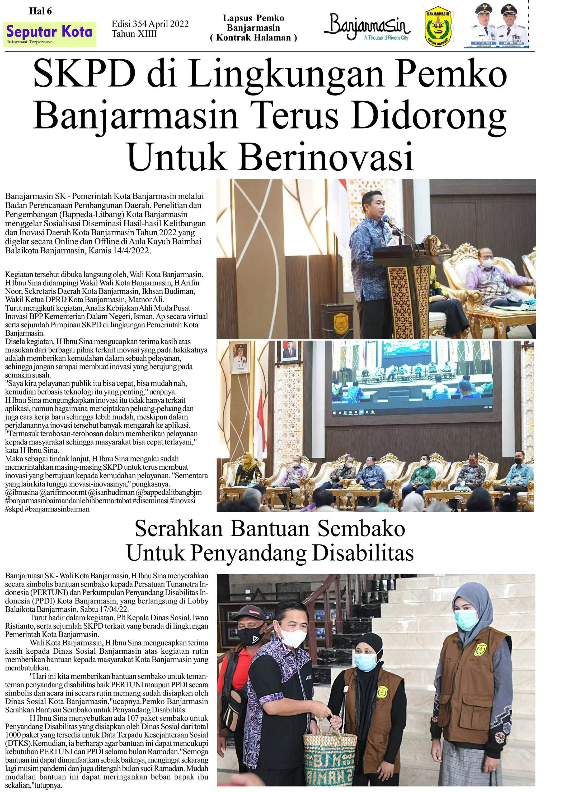 SEPUTAR KOTA APRIL 2022 HAL 6