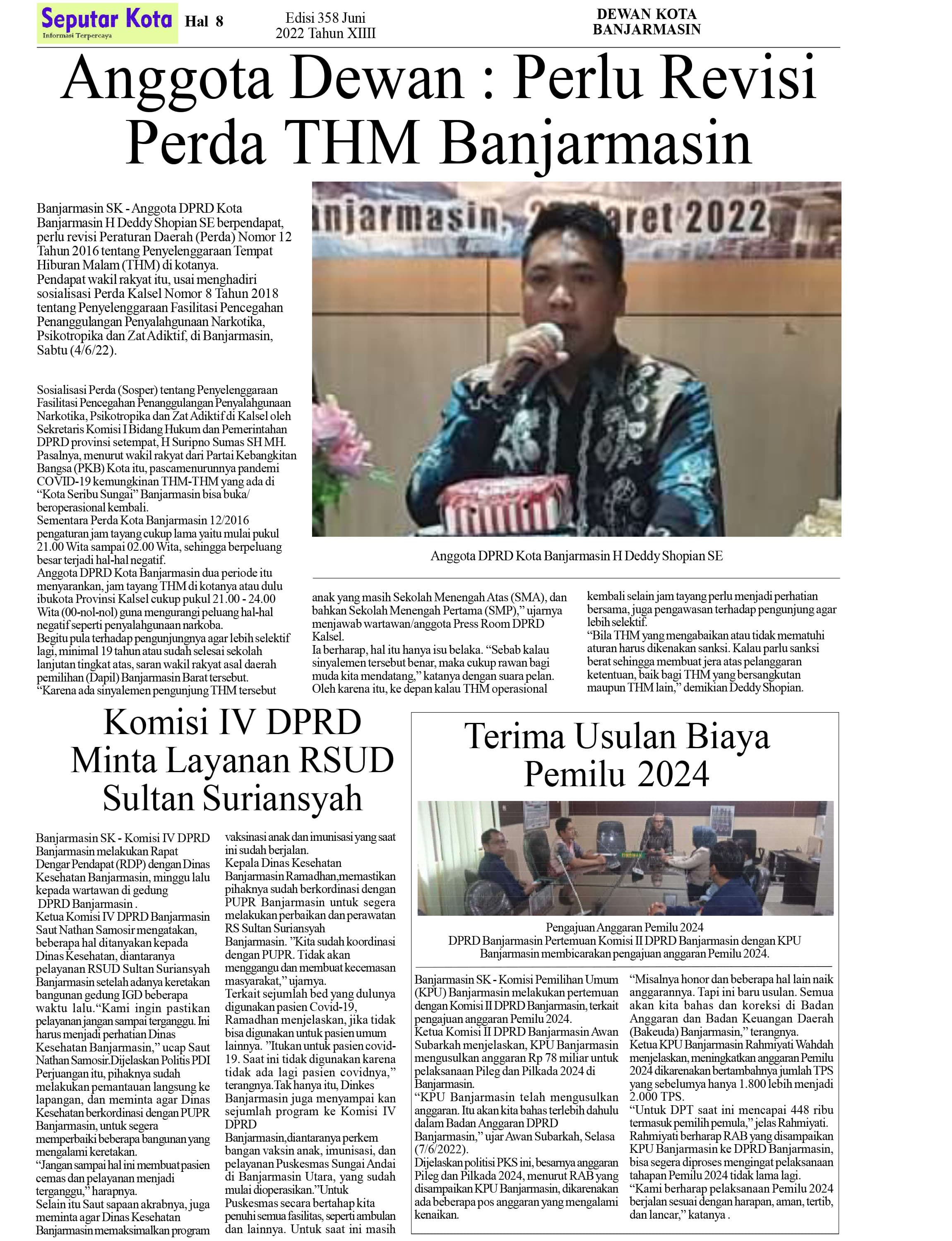 seputar kota Juni 2022 Hal 8