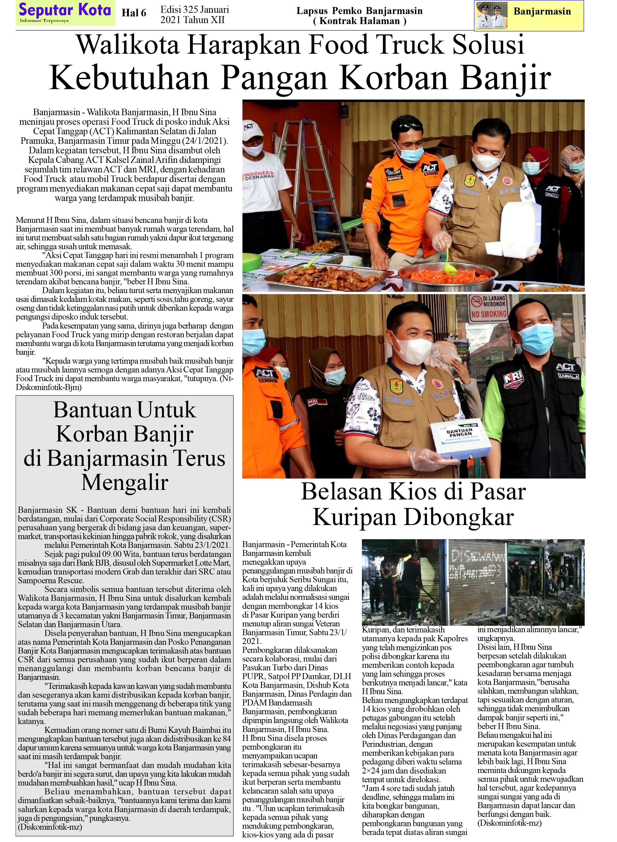 SKM SEPUTAR KOTA MEI  2021 H 6-7