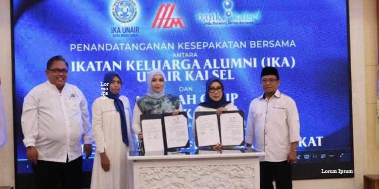 Wagub Hasnuryadi Sambut Baik MoU Kerja Sama IKA UNAIR Kalsel dengan Bank Kalsel dan Amanah Grup